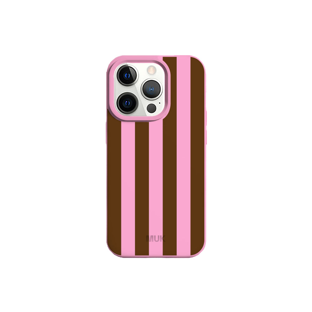Stripes Phone Case - Pink