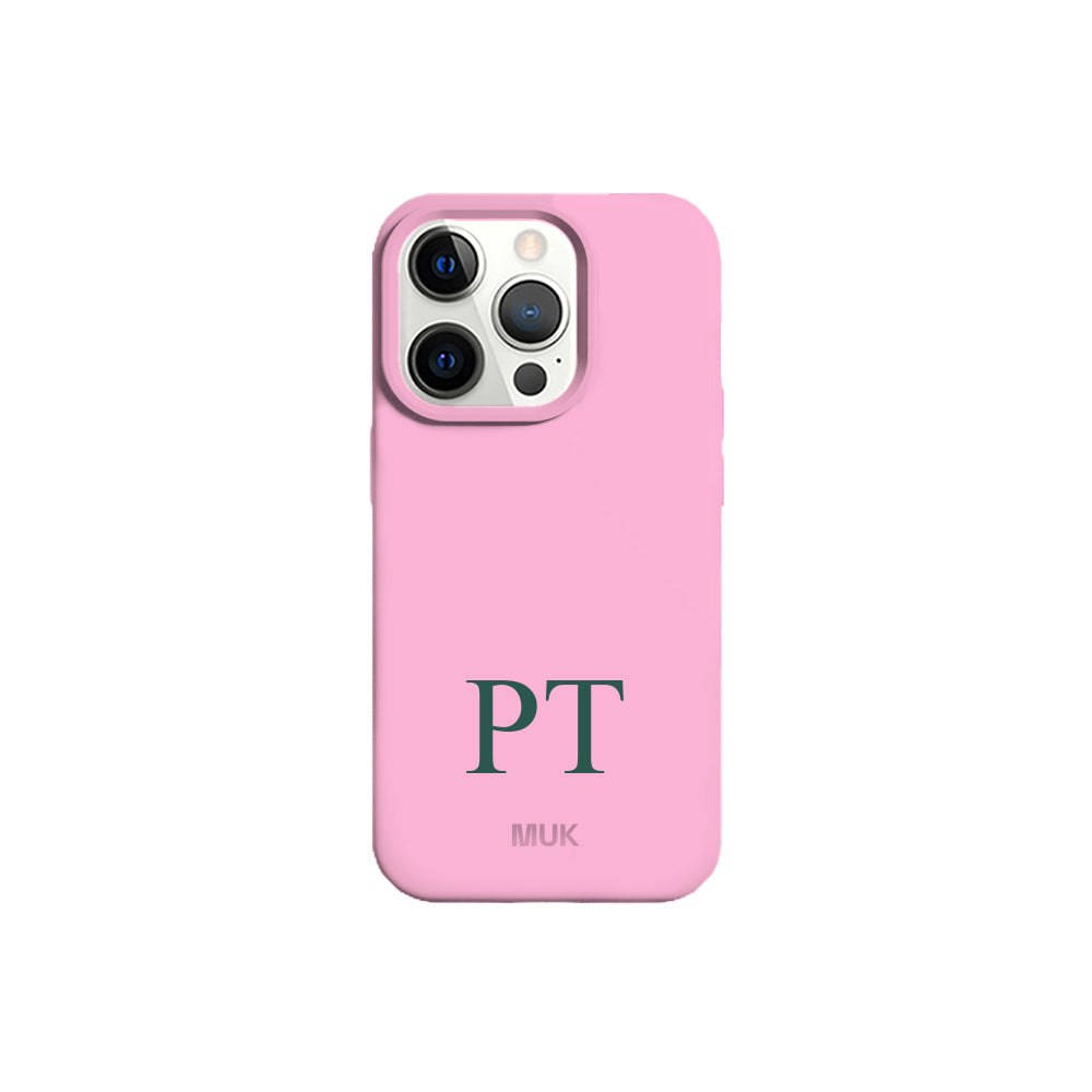 Keep it simple Phone Case - Pink Personalized