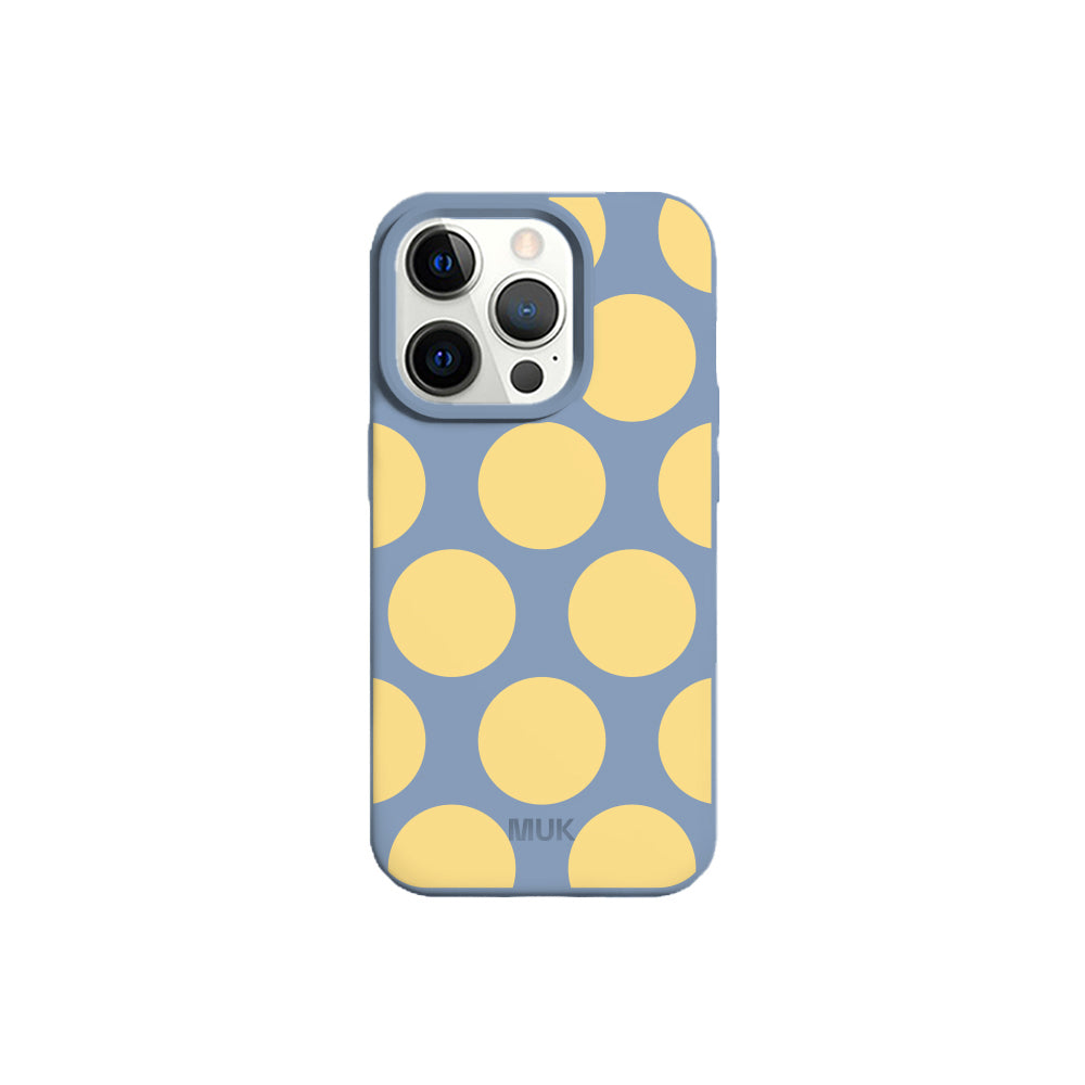 Big Dots Phone Case - Blue