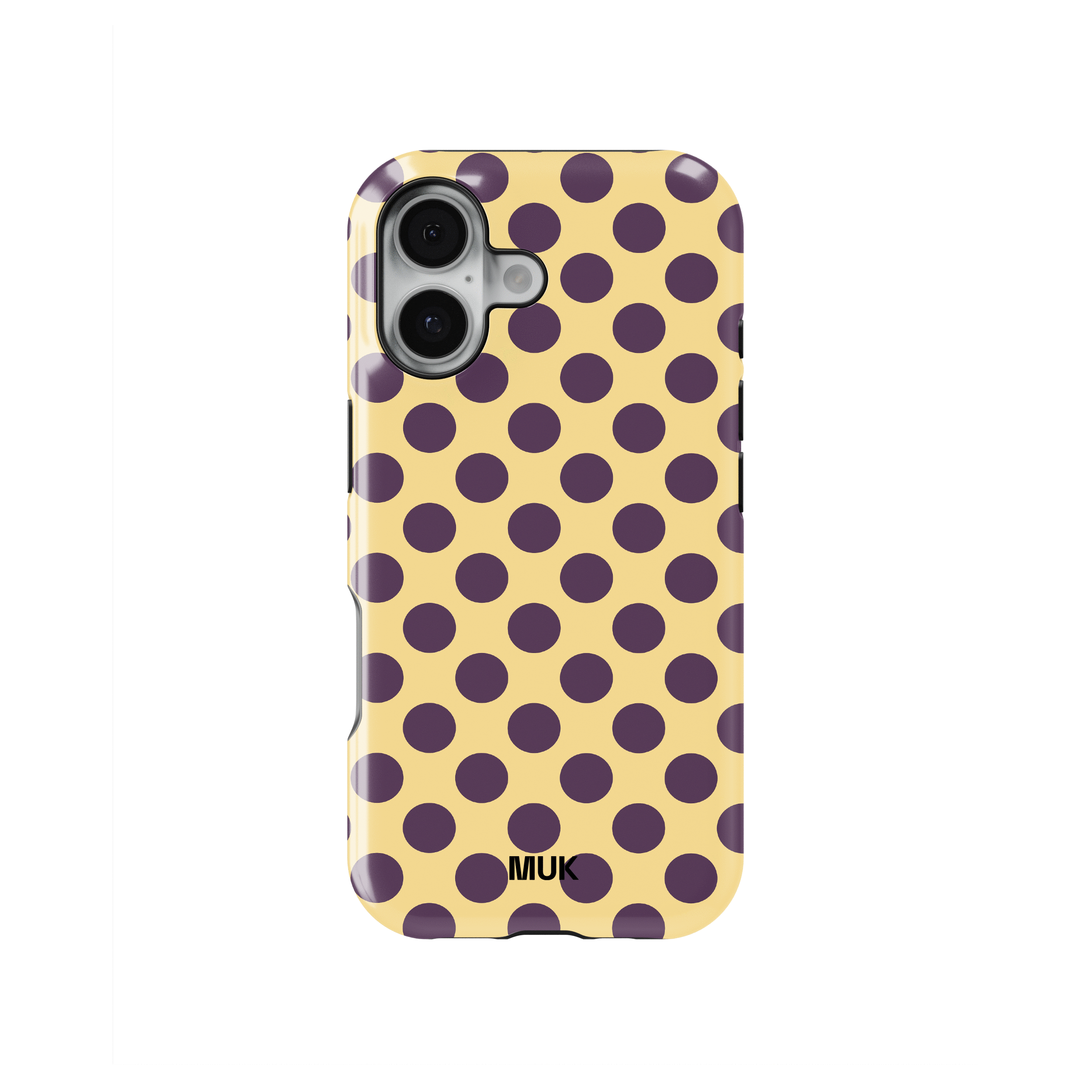Tough Magsafe Phone Case - Small Dots Yellow