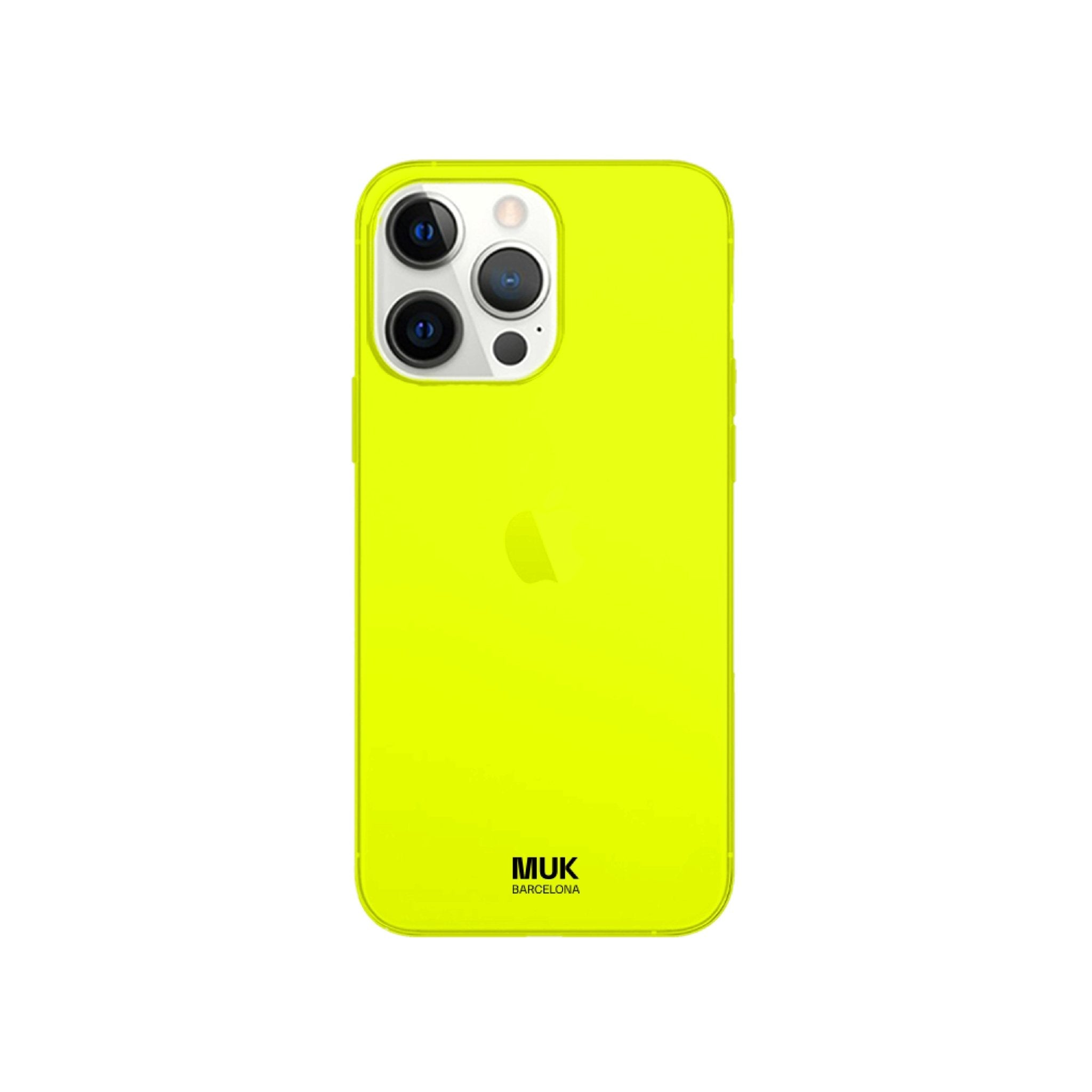 Funda de móvil Basic - Fluor Yellow