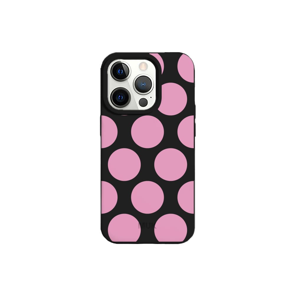 Funda de móvil Big Dots - Black