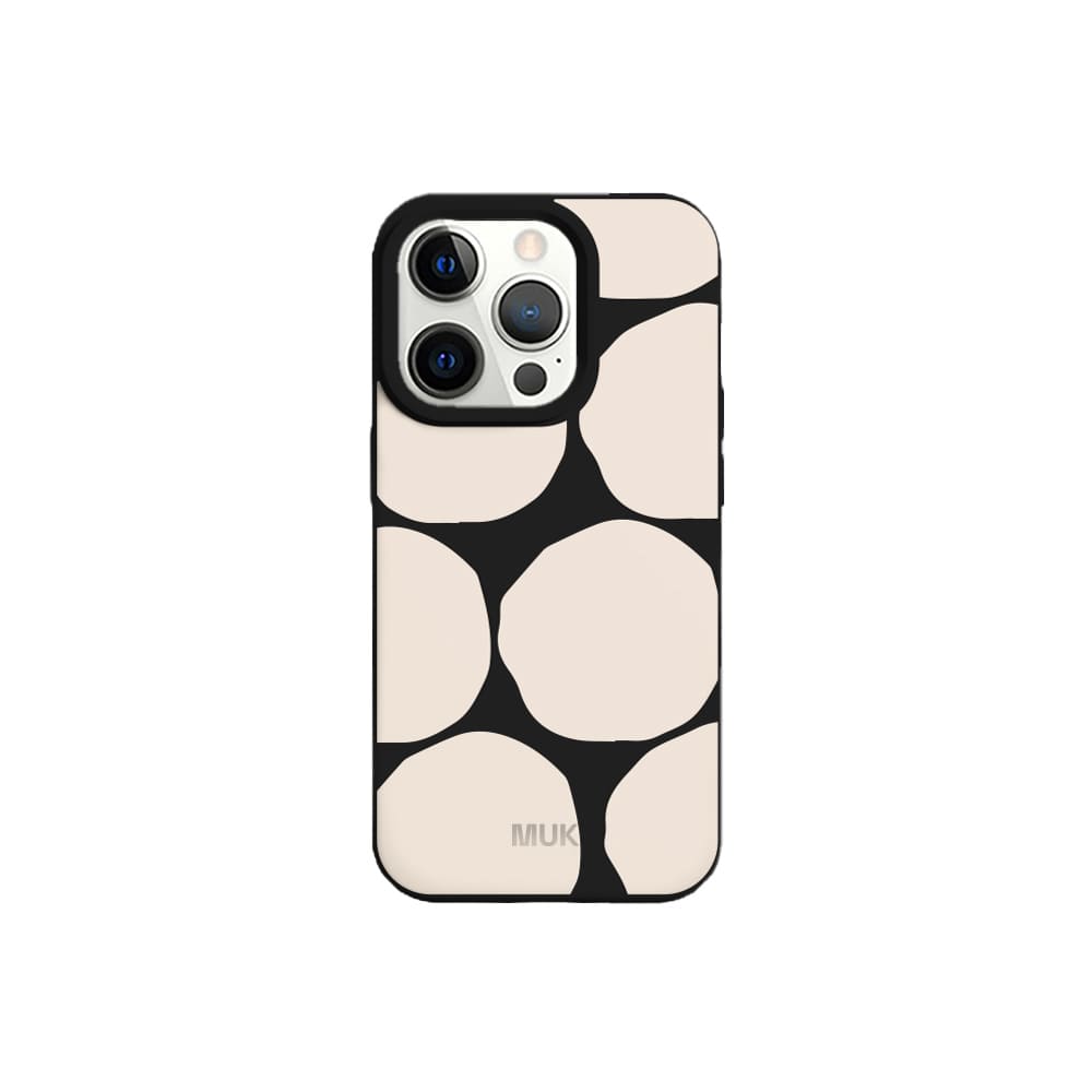 Funda de móvil Big Dots - Black
