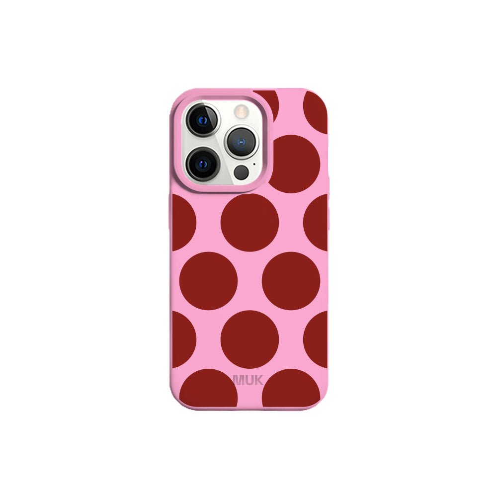 Funda de móvil Big Dots - Pink