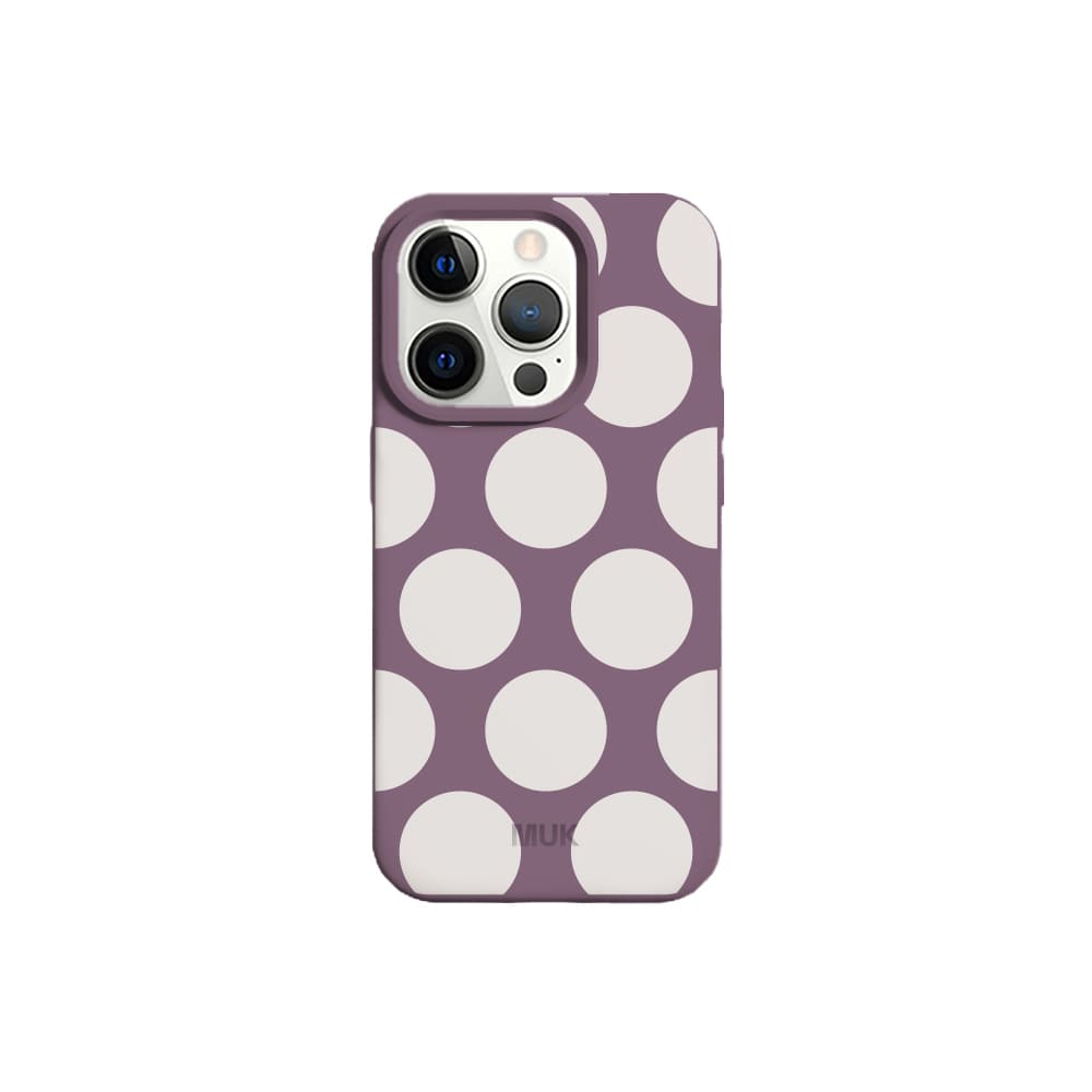 Funda de móvil Big Dots - Purple