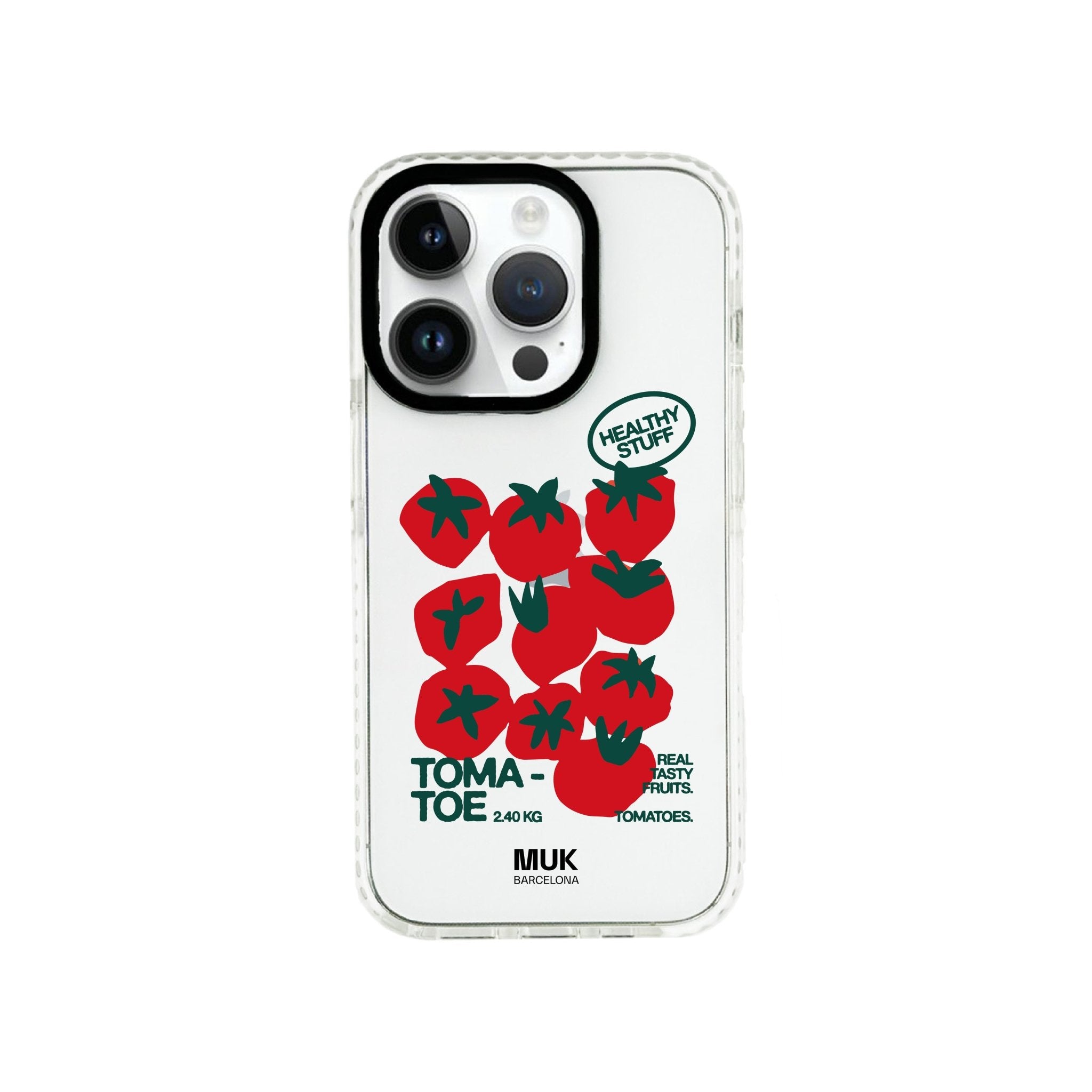 Funda de móvil Bumper Tomatoes - Clear