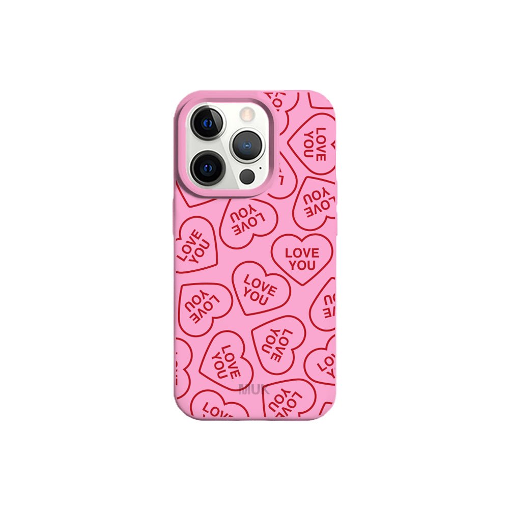 Funda de móvil Love You - Pink