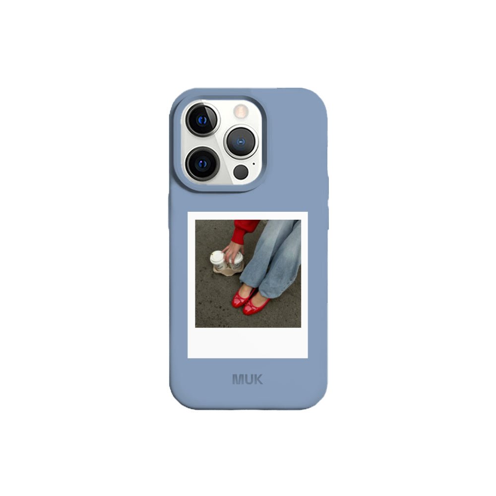 Funda de móvil Polaroid - Blue Personalizada