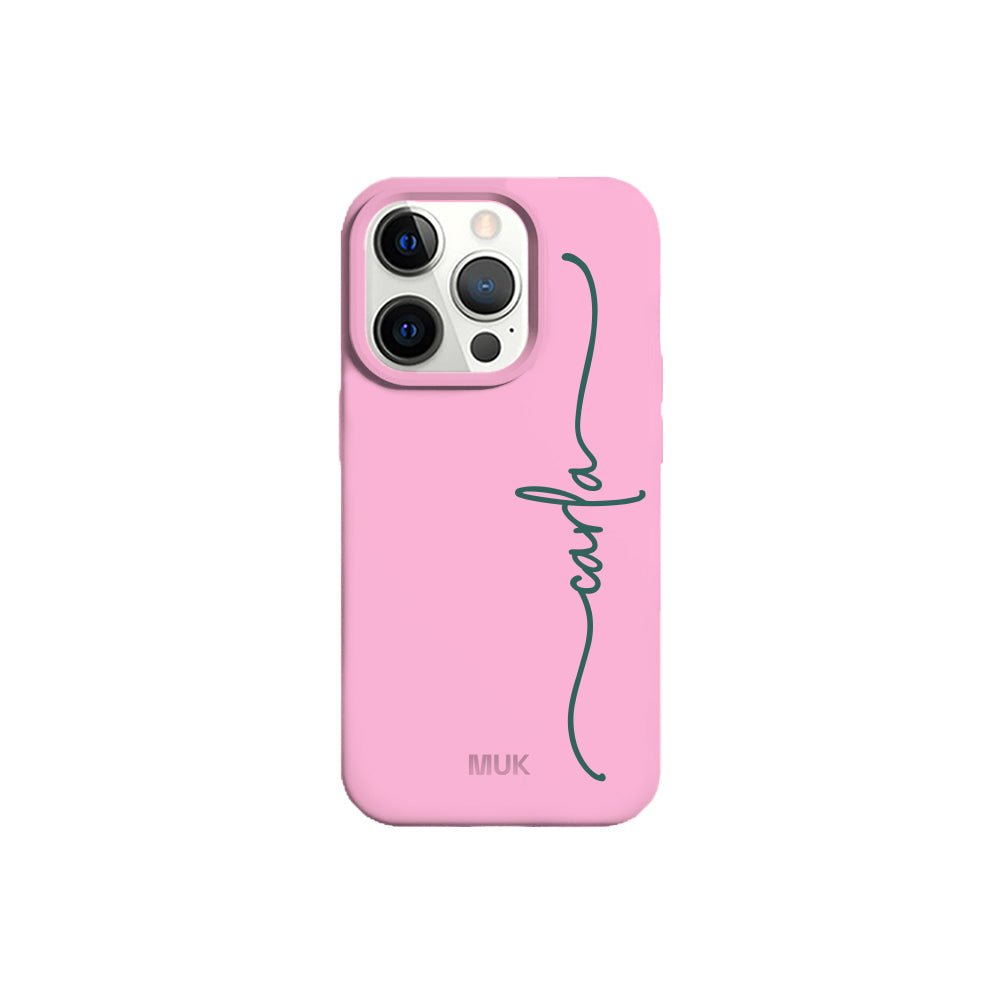 Funda de móvil Say my name large - Pink Personalizada