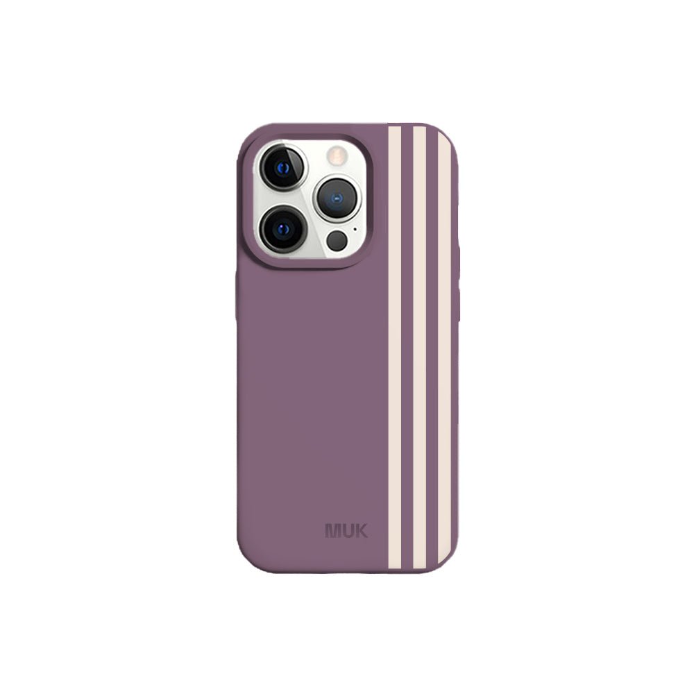 Funda de móvil Vertical Stripes - Purple