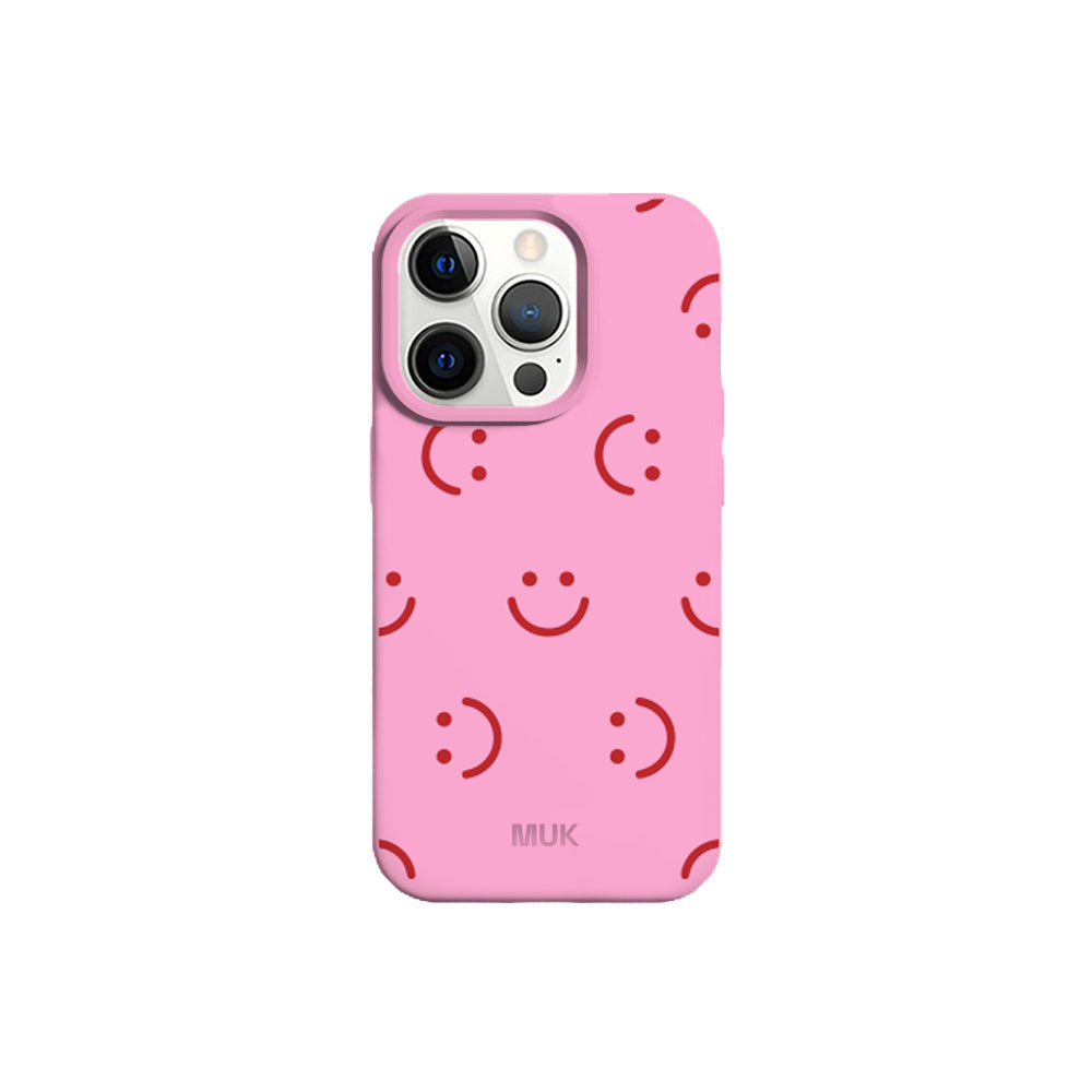 Smile Phone Case - Pink