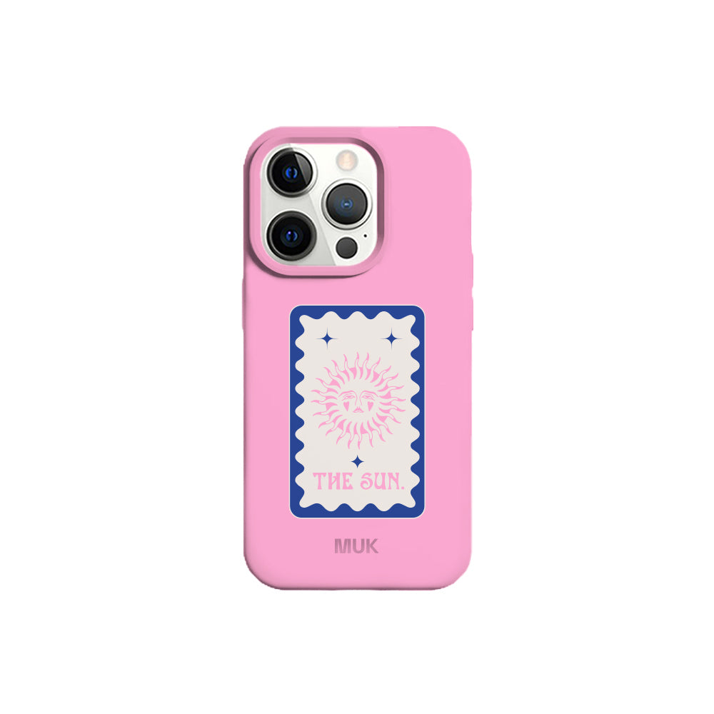 Sun Card Phone Case - Pink