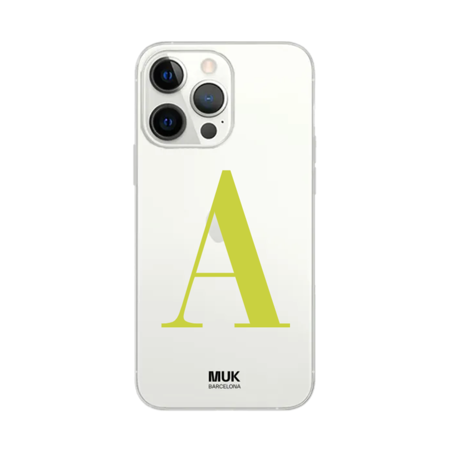 Personalized Single Initial  Phone Case